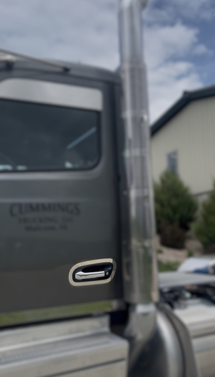 Door Handle Trim - Fits Peterbilt 589 - Door Handle Trim (Sold as Pair)