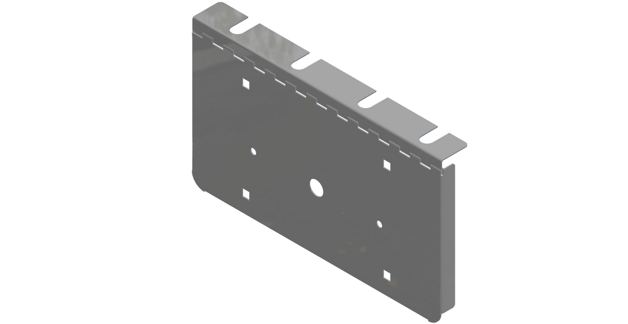 Peterbilt 379 & 378 License Plate Tow Pin Cover