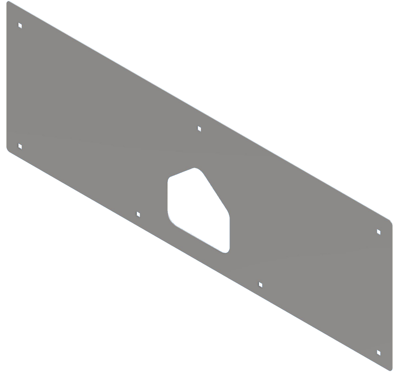 Peterbilt 378 & 379 Permit Panel for Peterbilt Battery & Tool Box Covers