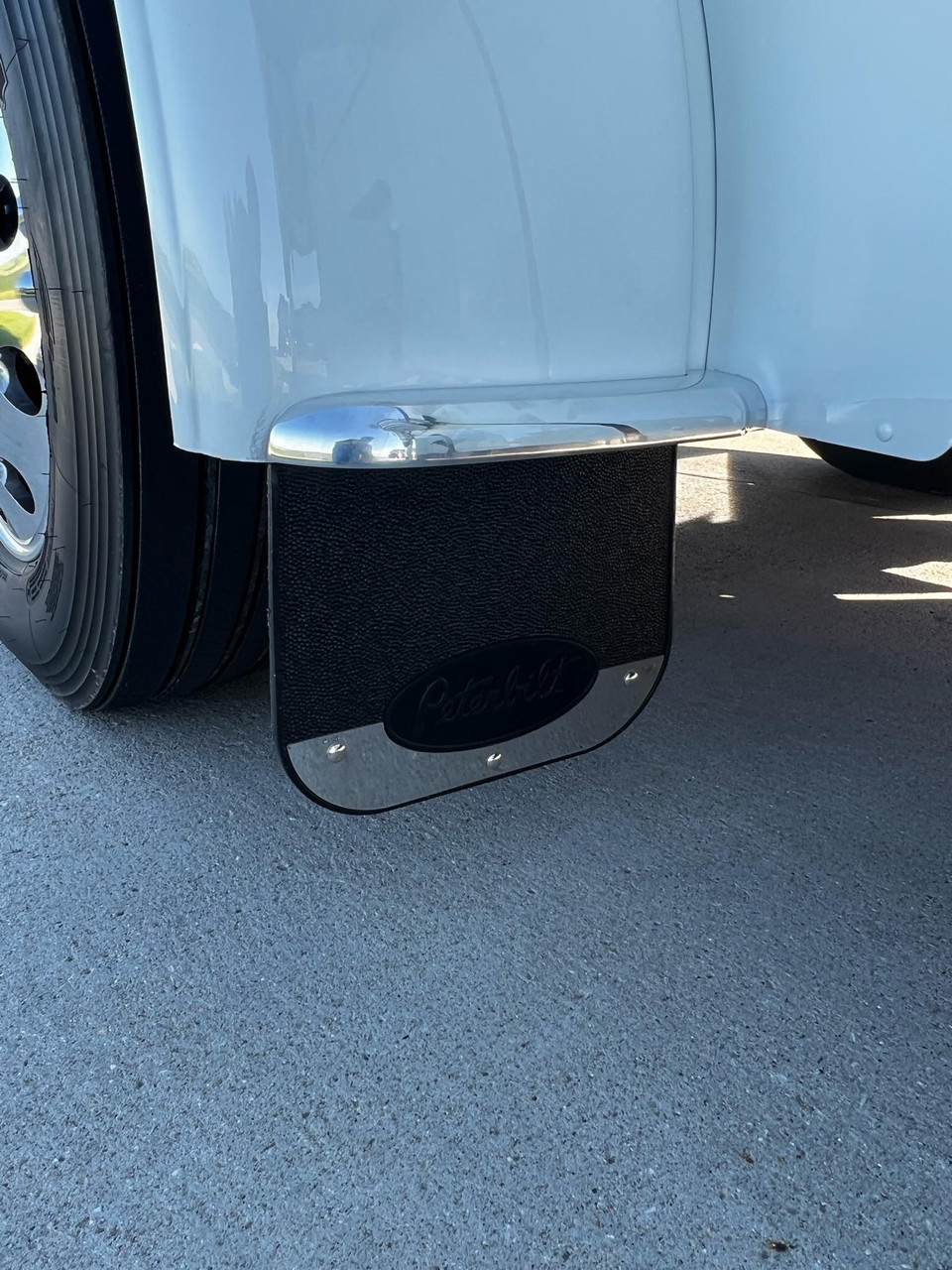 3" x 14" Peterbilt OEM Front Fender Flap Weight