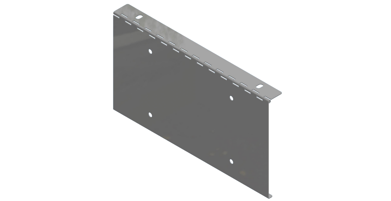 Hinged Single Plate License Plate Holder