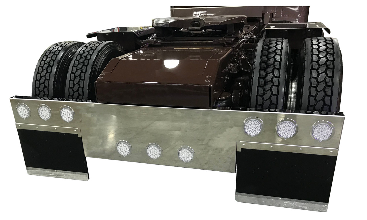 Rear T-Bar - (8) - 4" Round Light Holes - Thumbnail 2