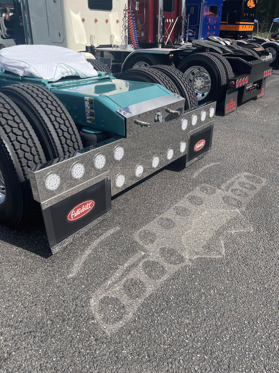 Rear T-Bar - (8) - 4" Round Light Holes - Thumbnail 4