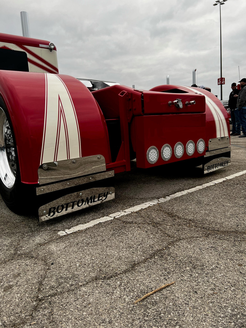 Rear Center Panel - 16" Drop - (5) 4" Light Holes - Thumbnail 2