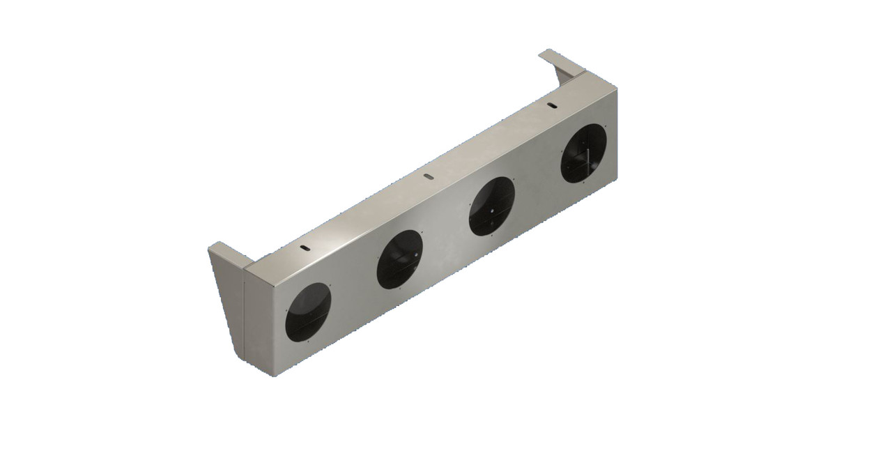 Light Bar - 33" x 8-1/2" - (4) 6-1/2" x 2-1/4" Oval Lights