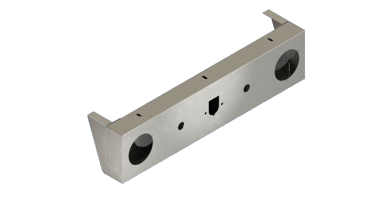 Light Bar - 33" x 8-1/2" - (4) 6-1/2"x2-1/4" Oval Lights & Trailer Air w/ 7-Way Hookup - Thumbnail 2