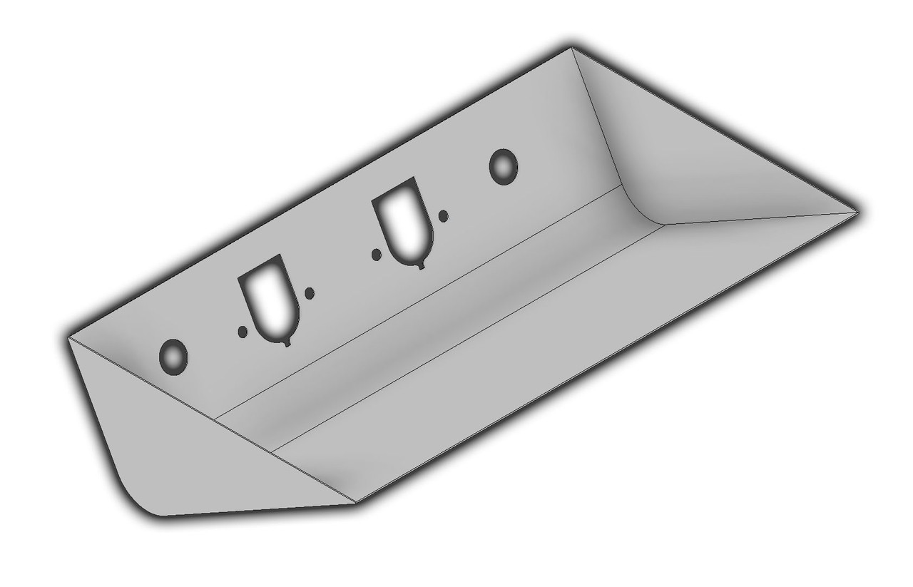 Recessed Airline Box -7-Design - Trailer Air & (2) 7-ways - Thumbnail 3