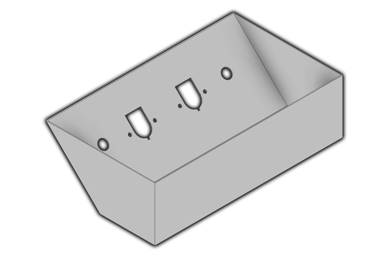 On-Frame Sectionalized Deck Plate System - Recessed Airline Box - #8 304 Polished Stainless Steel - Thumbnail 5