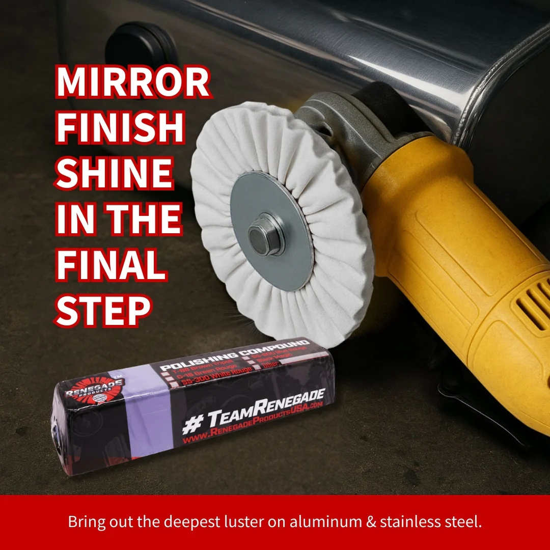 Finishing Compounds: Metal Polishing Compound for Buffing Wheels - Thumbnail 6