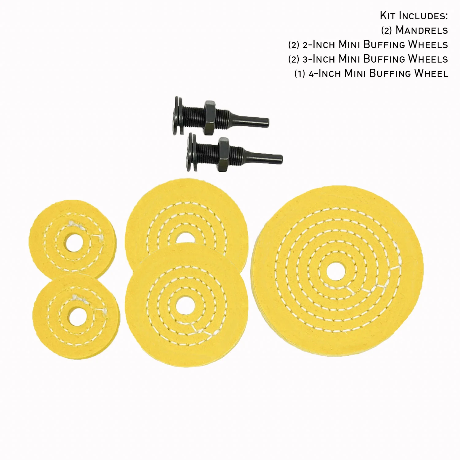 Mini Buffing Wheels (1/2" Arbor Hole) - Thumbnail 26