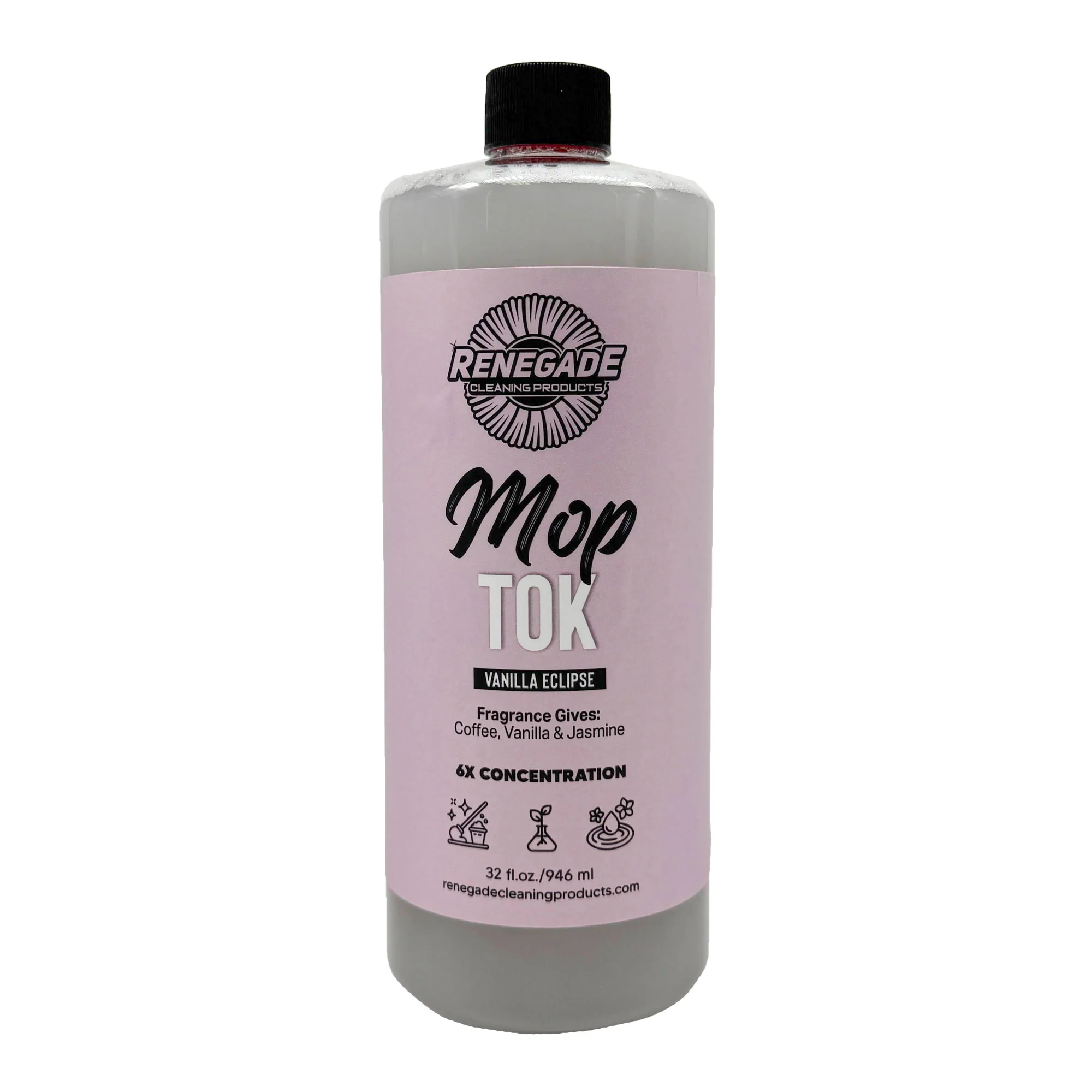Mop Tok: 6X Concentrated Luxury Mop Soap Solution (32oz.) - Thumbnail 4