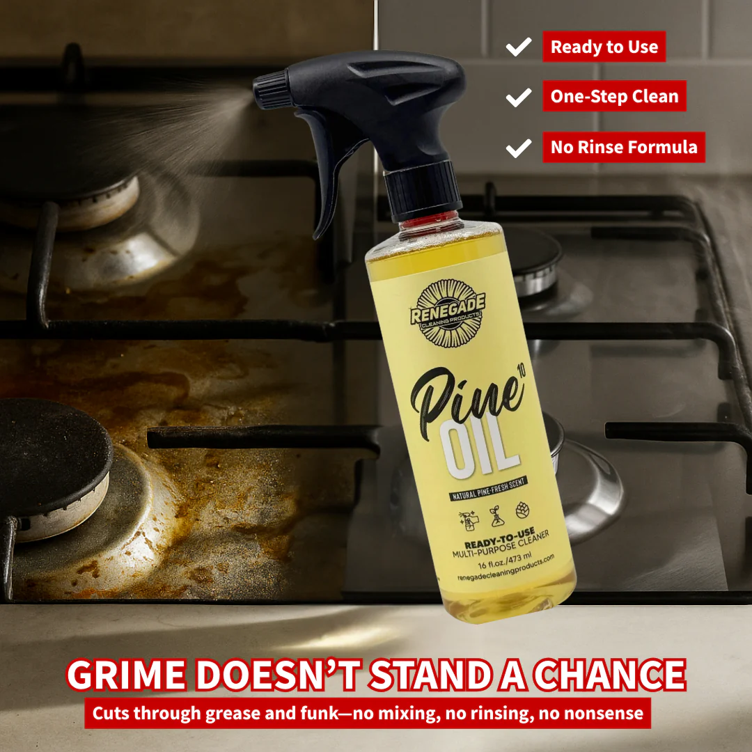 Pine Oil 10 Cleaner: 10% Pure Pine Oil - Ready To Use, Plant‑Powered Disinfectant - Thumbnail 5