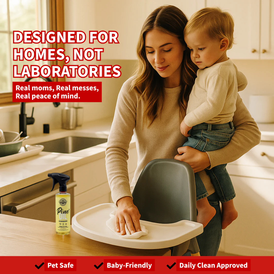 Pine Oil 10 Cleaner: 10% Pure Pine Oil - Ready To Use, Plant‑Powered Disinfectant - Thumbnail 6