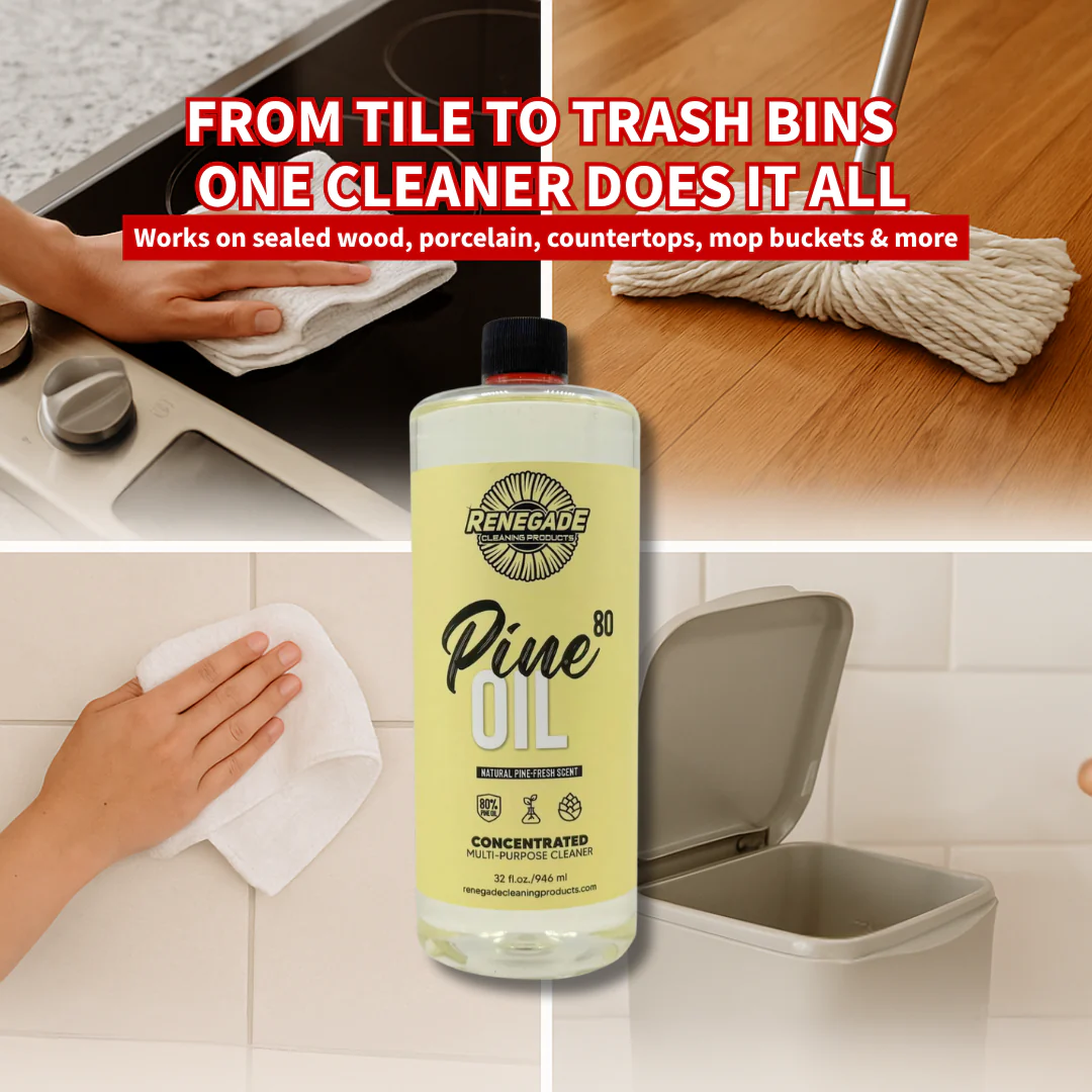 Pine Oil 80 Cleaner: 80% Pure Pine Oil - 32 oz. and 1-Gallon, Plant‑Powered Disinfectant - Thumbnail 2