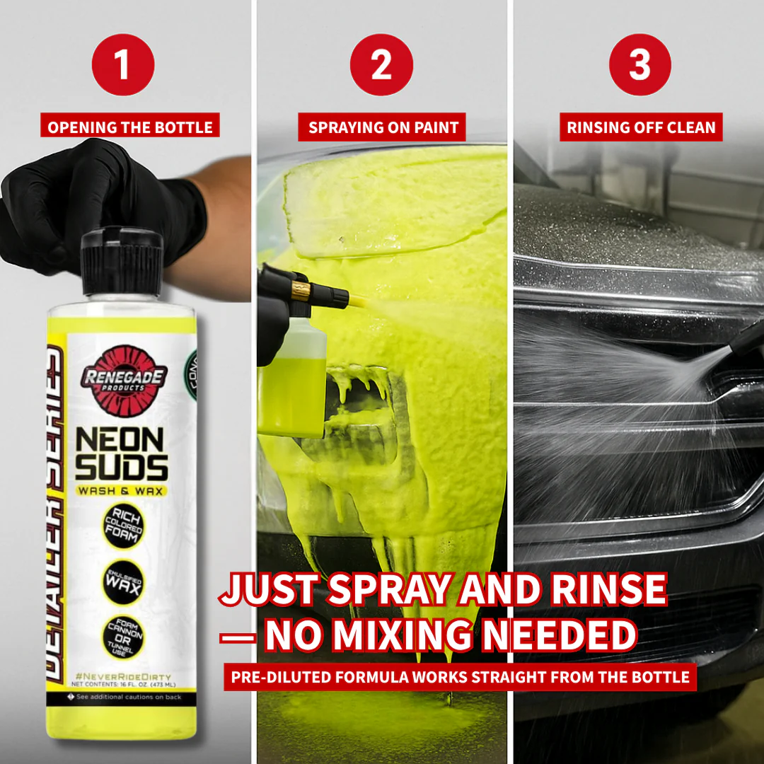 Neon Suds Colored Wash & Wax - Thumbnail 24