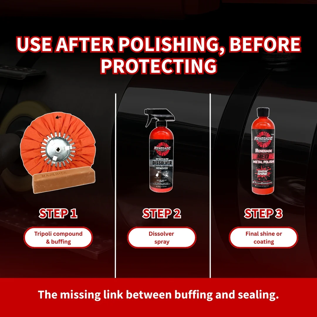 Dissolver Polishing Compound Remover - Thumbnail 3