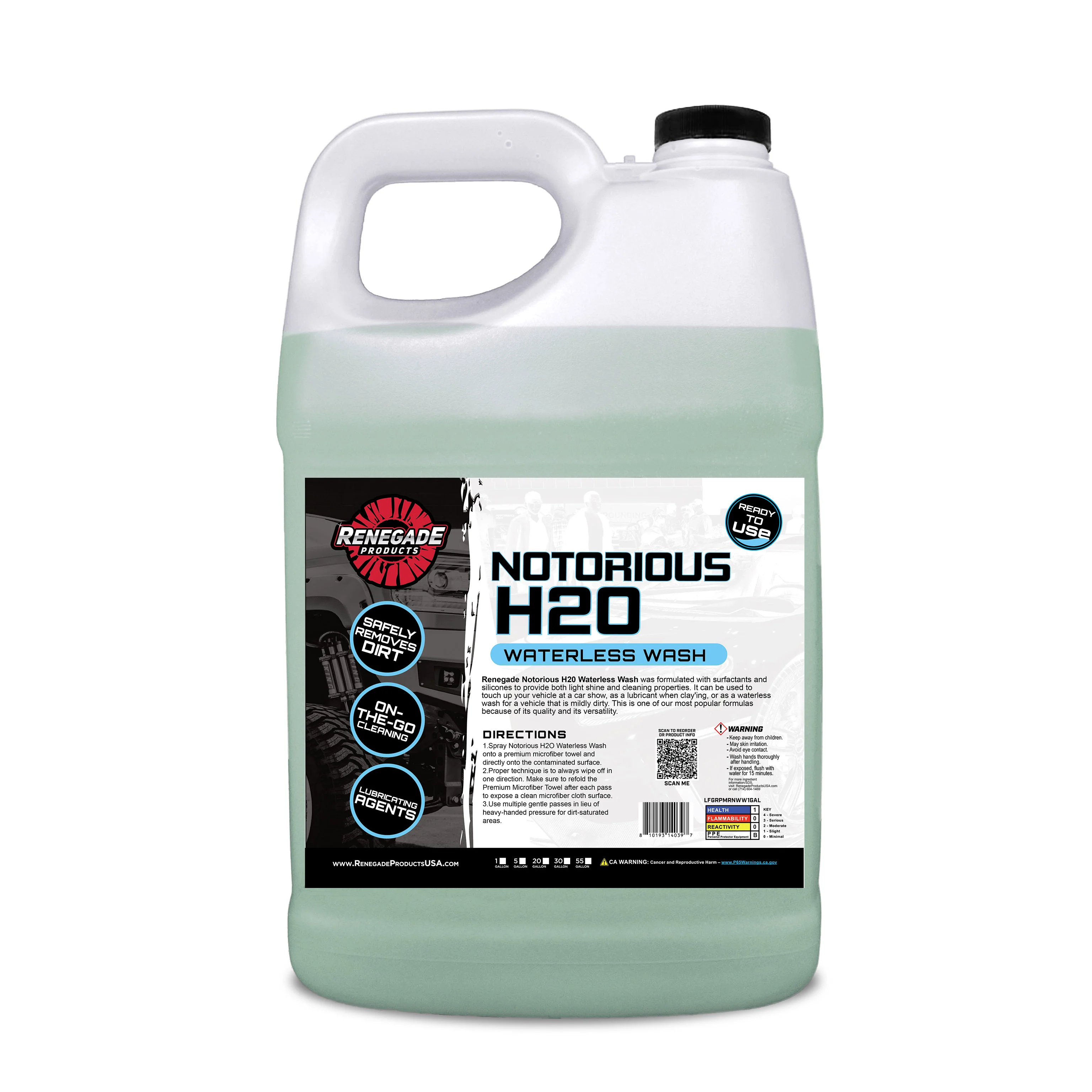 NOtorious H2O Waterless Wash - Thumbnail 2