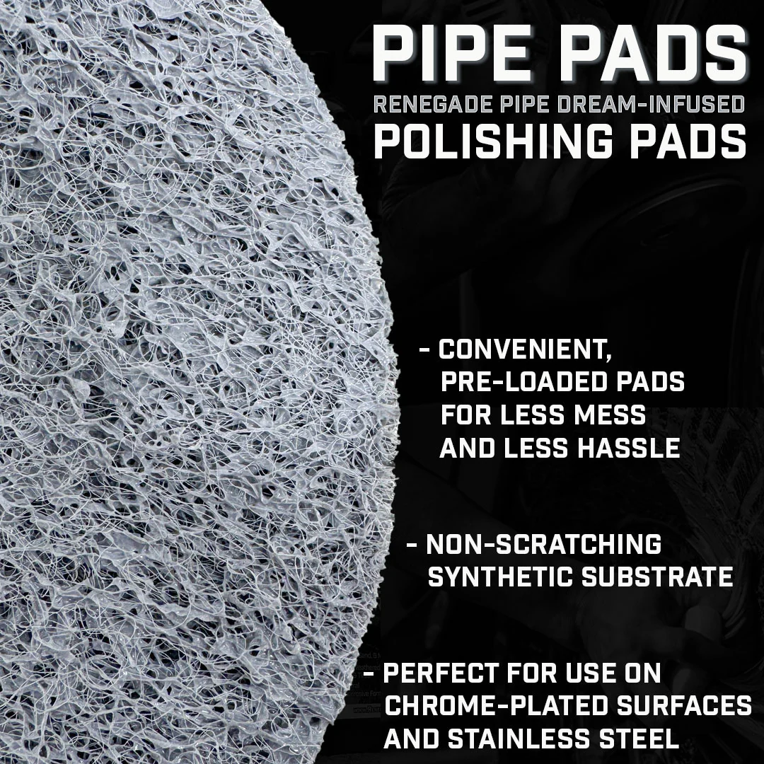 Pipe Pads: Renegade Pipe Dream-Infused Polishing Pads - Thumbnail 3