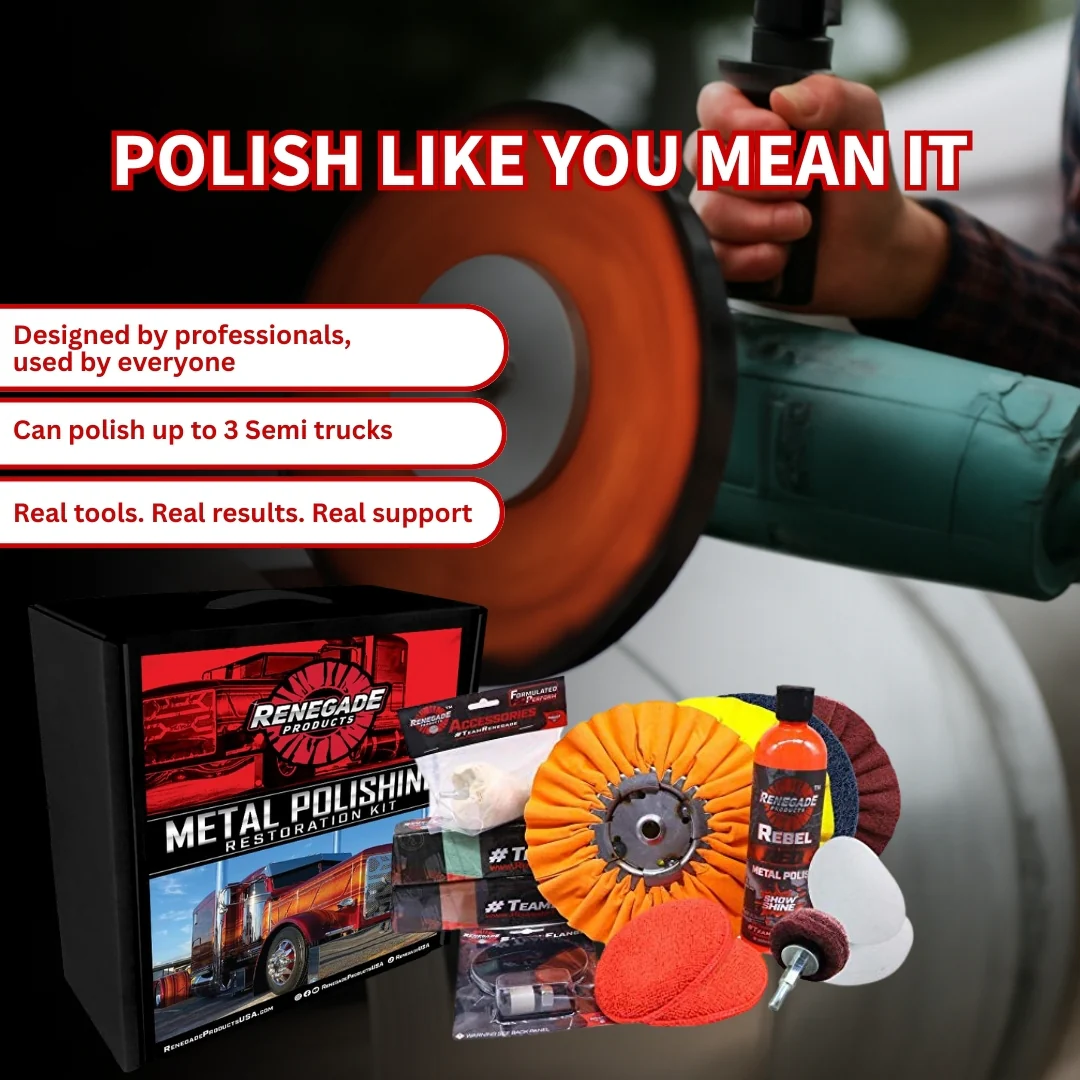 Metal Polishing & Big Rig Restoration Kit - Thumbnail 9