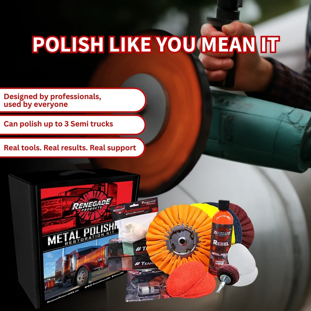 Metal Polishing & Big Rig Restoration Kit - Thumbnail 10