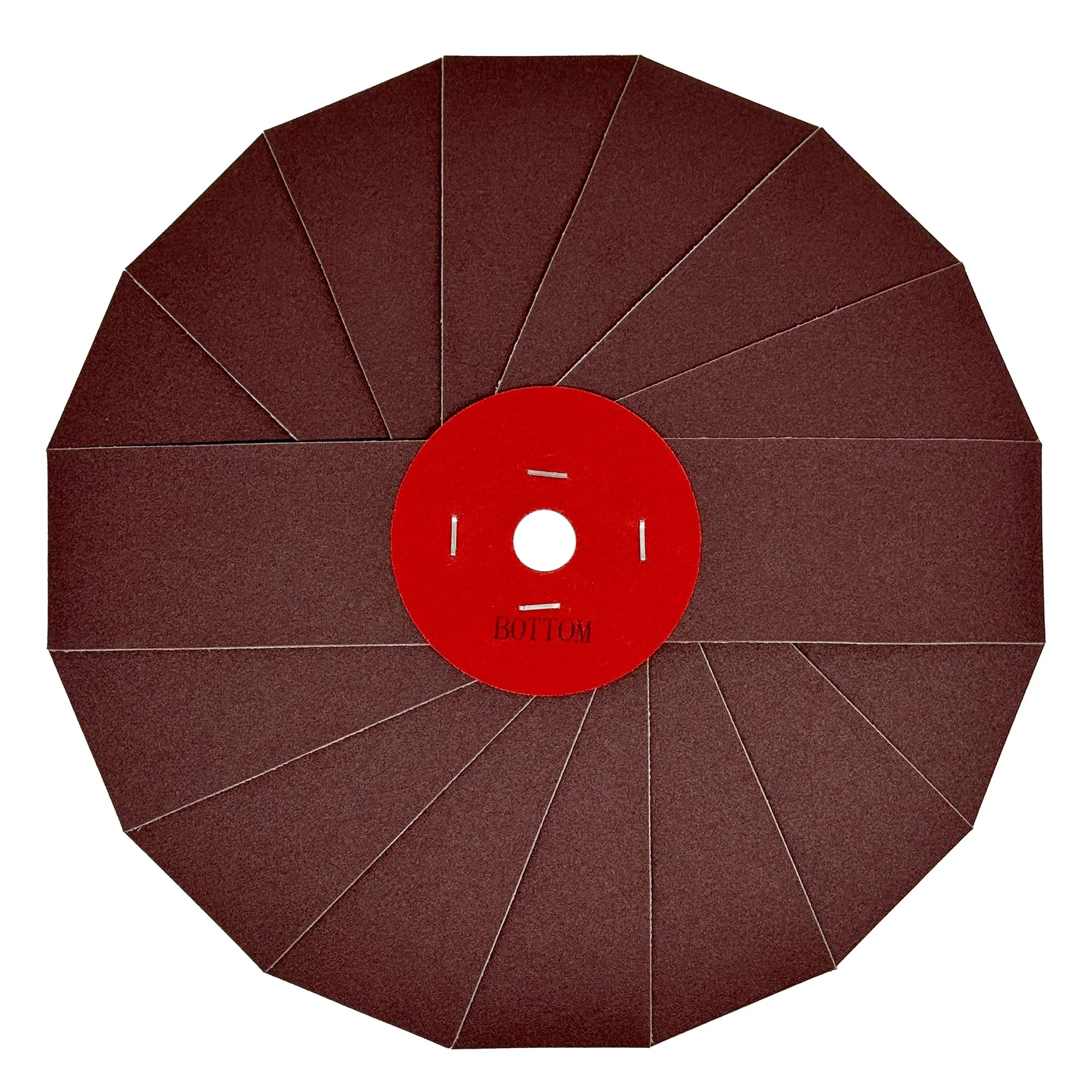 10" Abrasive Pinwheel - Thumbnail 4