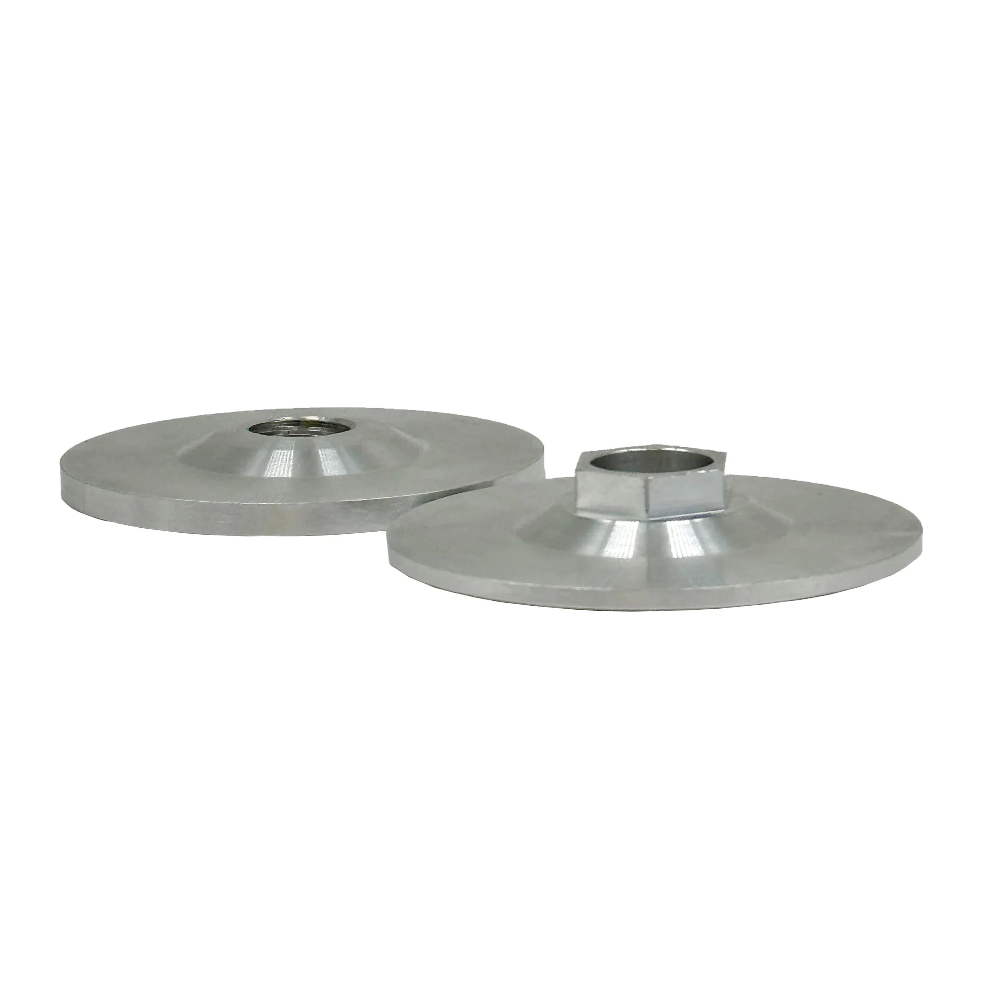3" MINI Insertable Safety Flanges for 6" Mini Buffing Wheels - Thumbnail 3