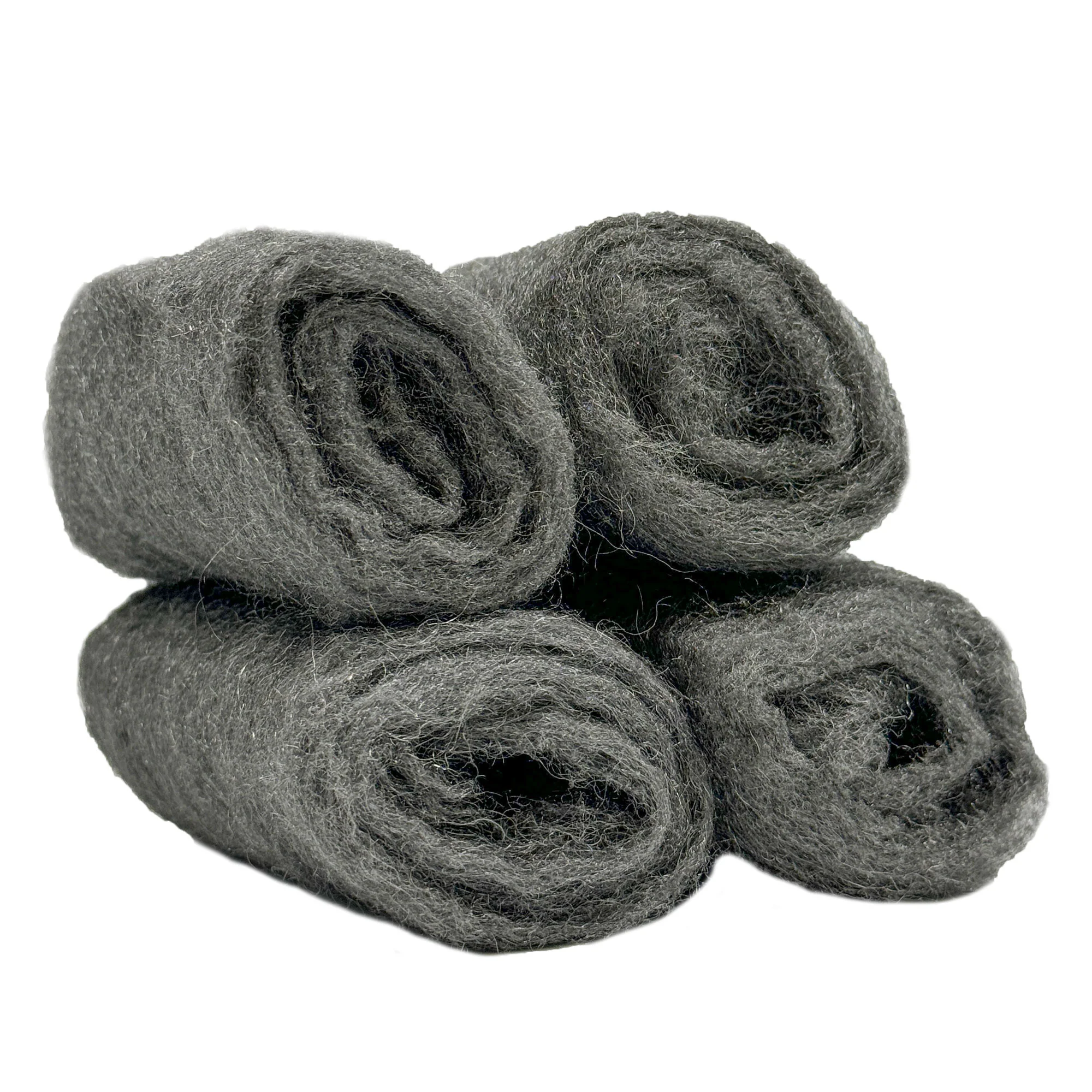 Steel Wool Rolls (4-Pack)
