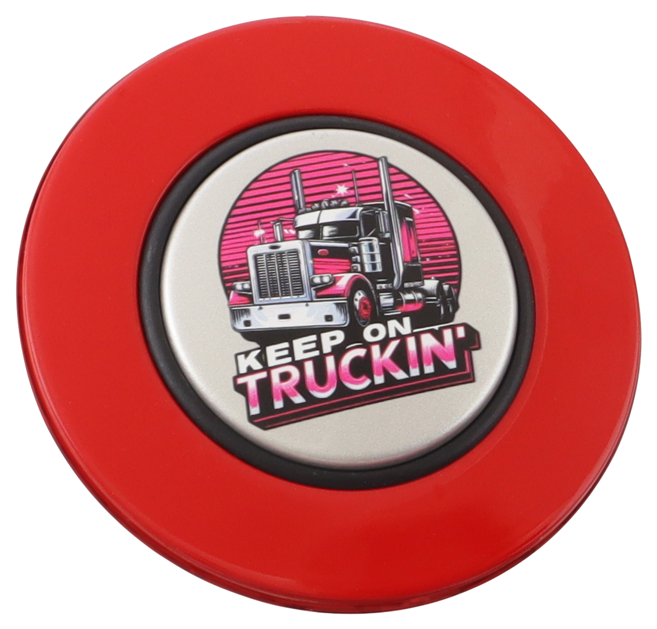 Classic Viper Red - Keep on Truckin' - Silver Medallion
