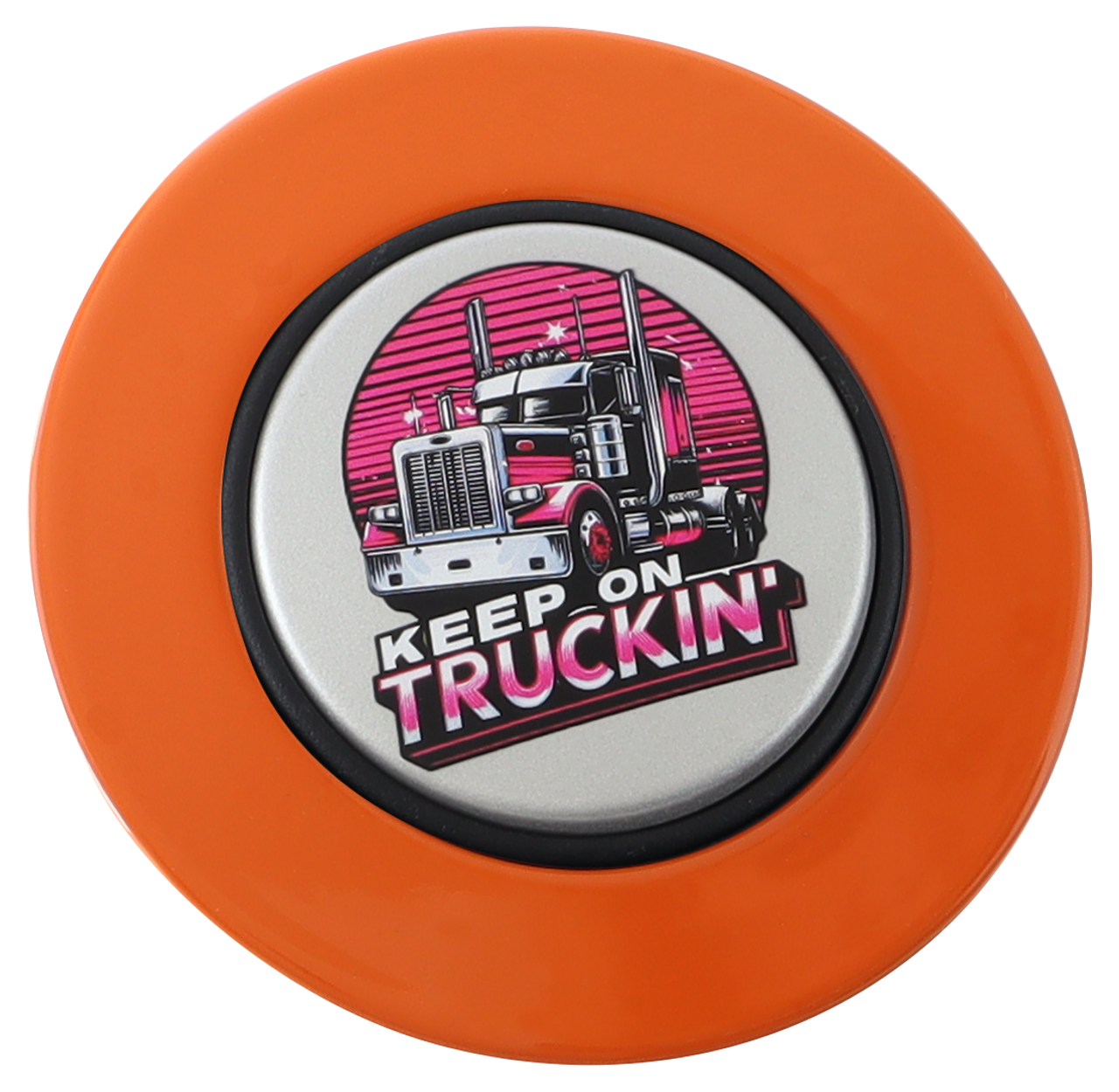 Classic Orange - Keep on Truckin' - Silver Medallion