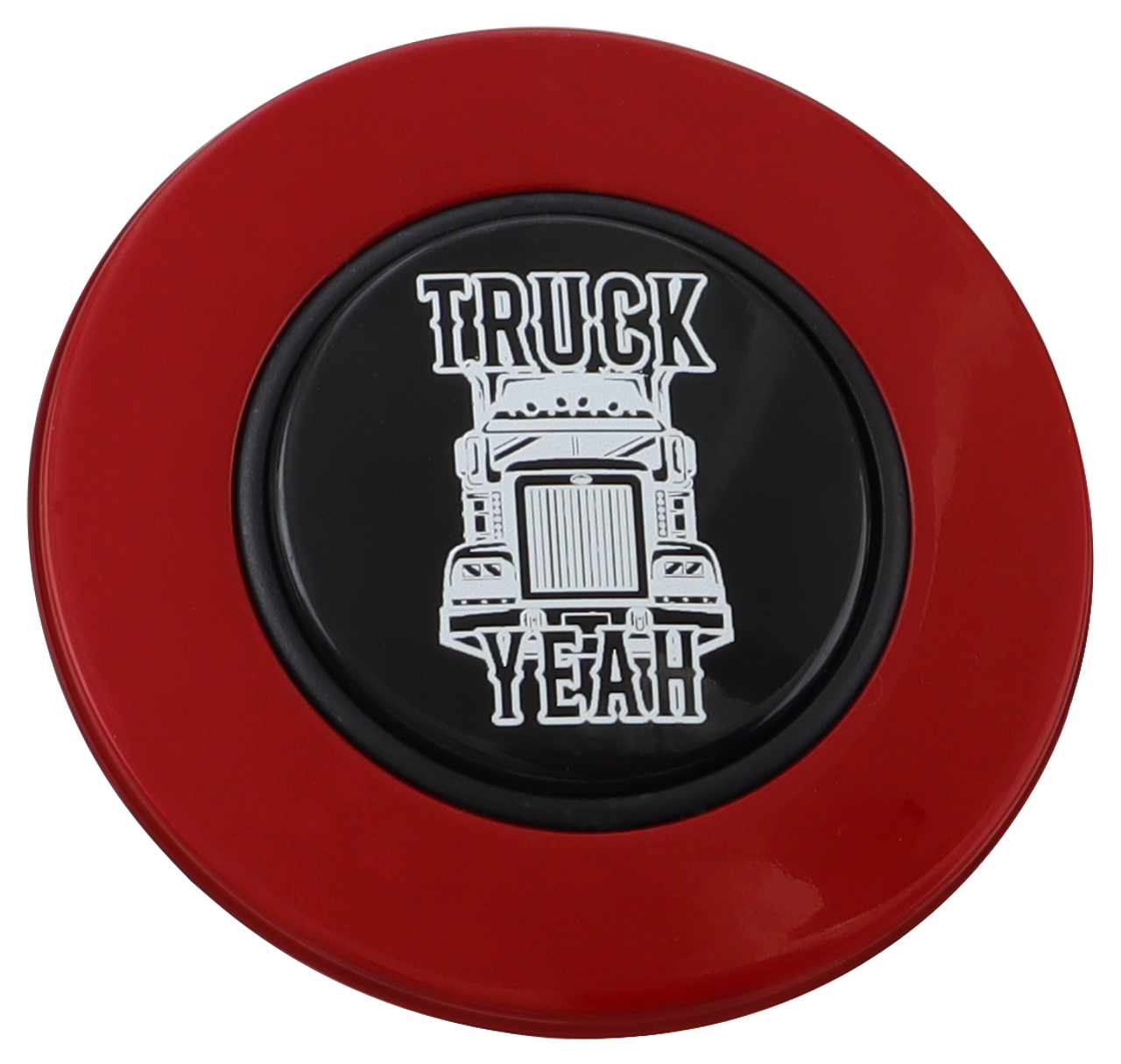 Classic Red - Truck Yeah - Black Medallion
