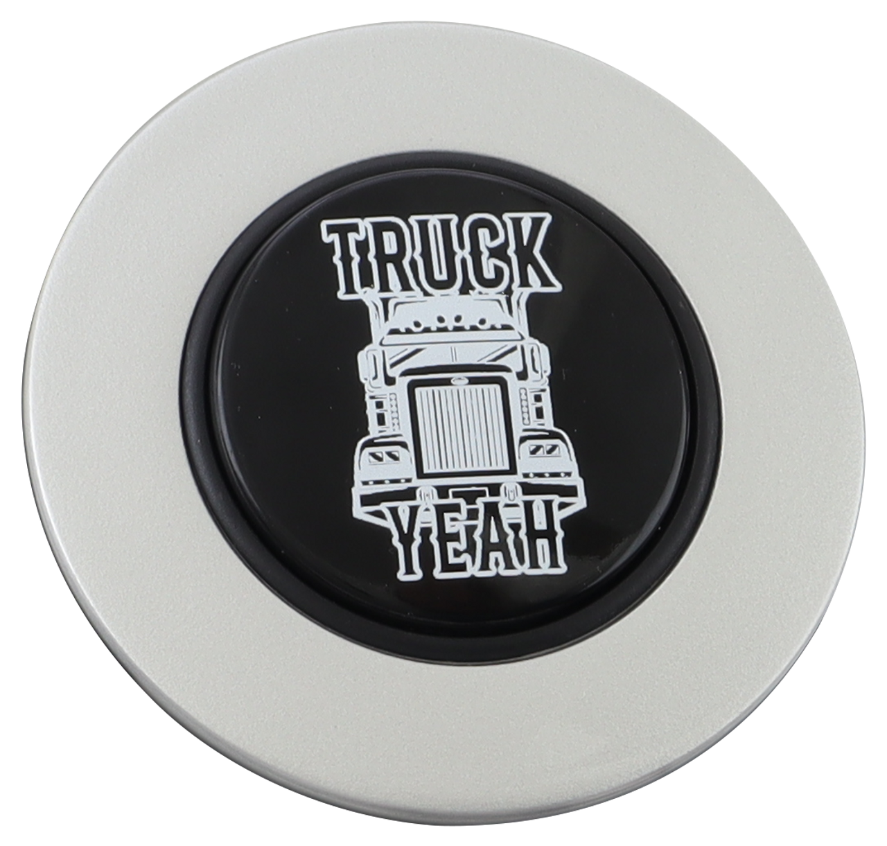 Classic Silver - Truck Yeah - Black Medallion