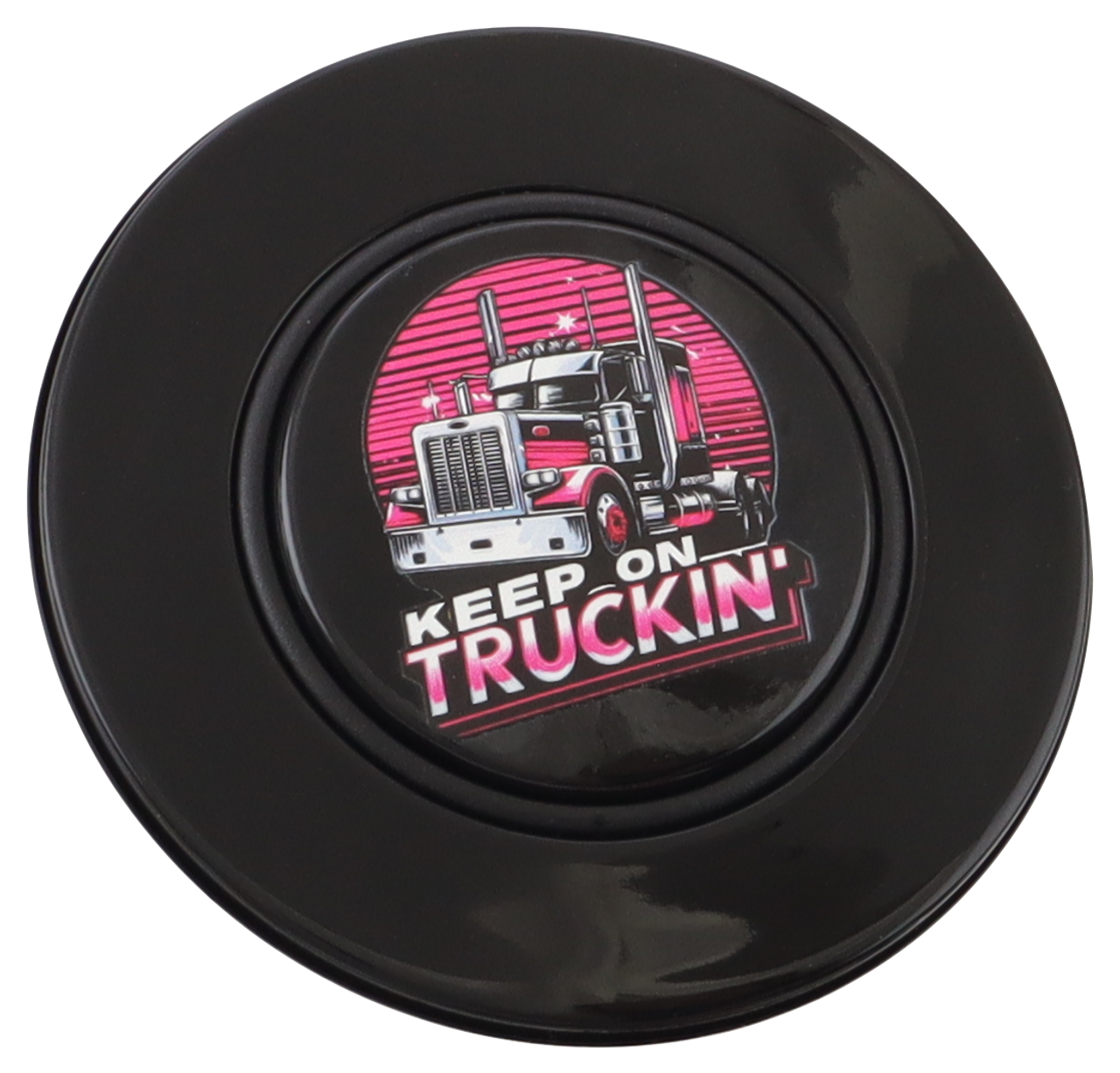 Classic Black - Keep on Truckin' - Black Medallion