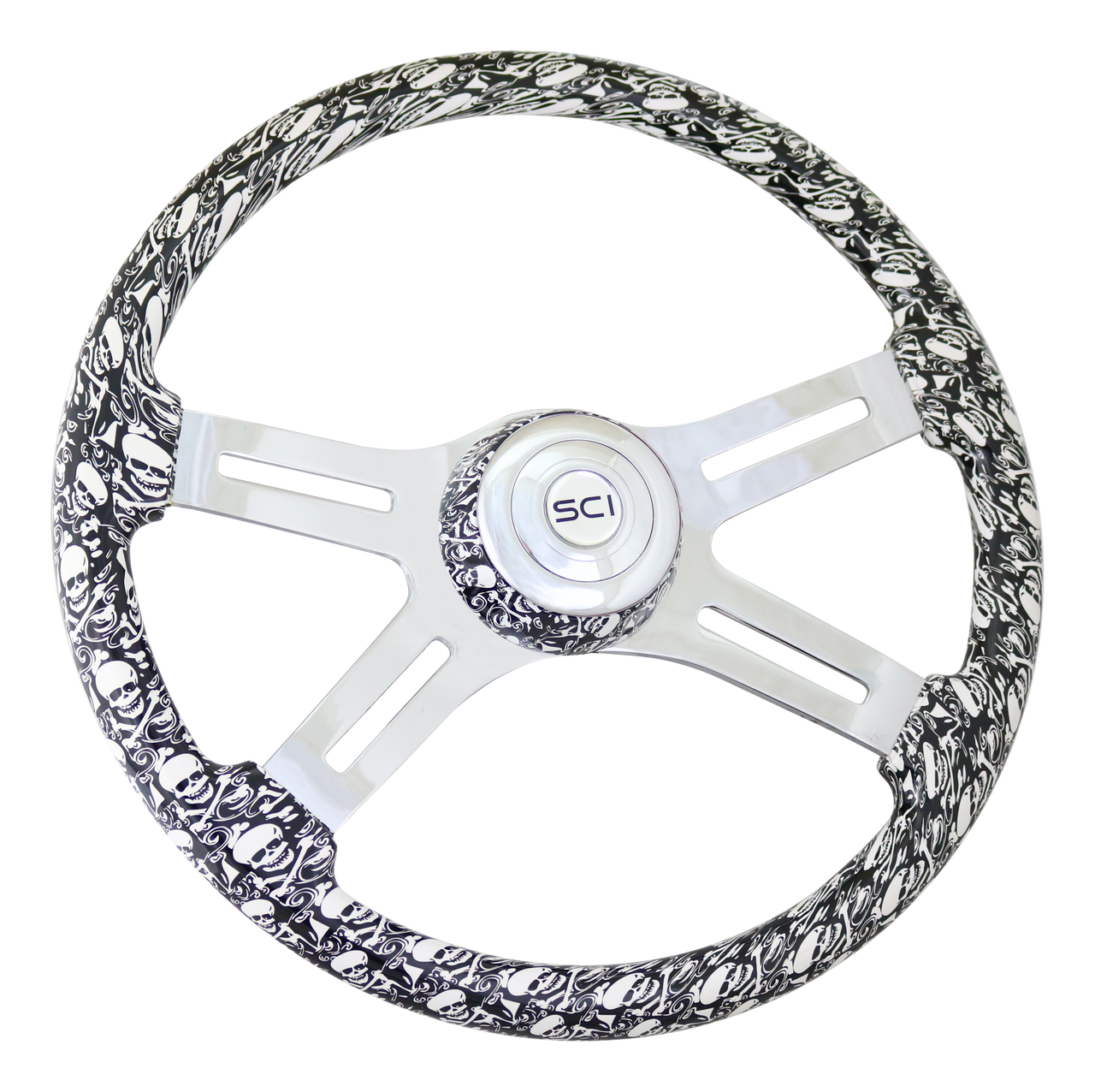 Skulls White - Matching Bezel