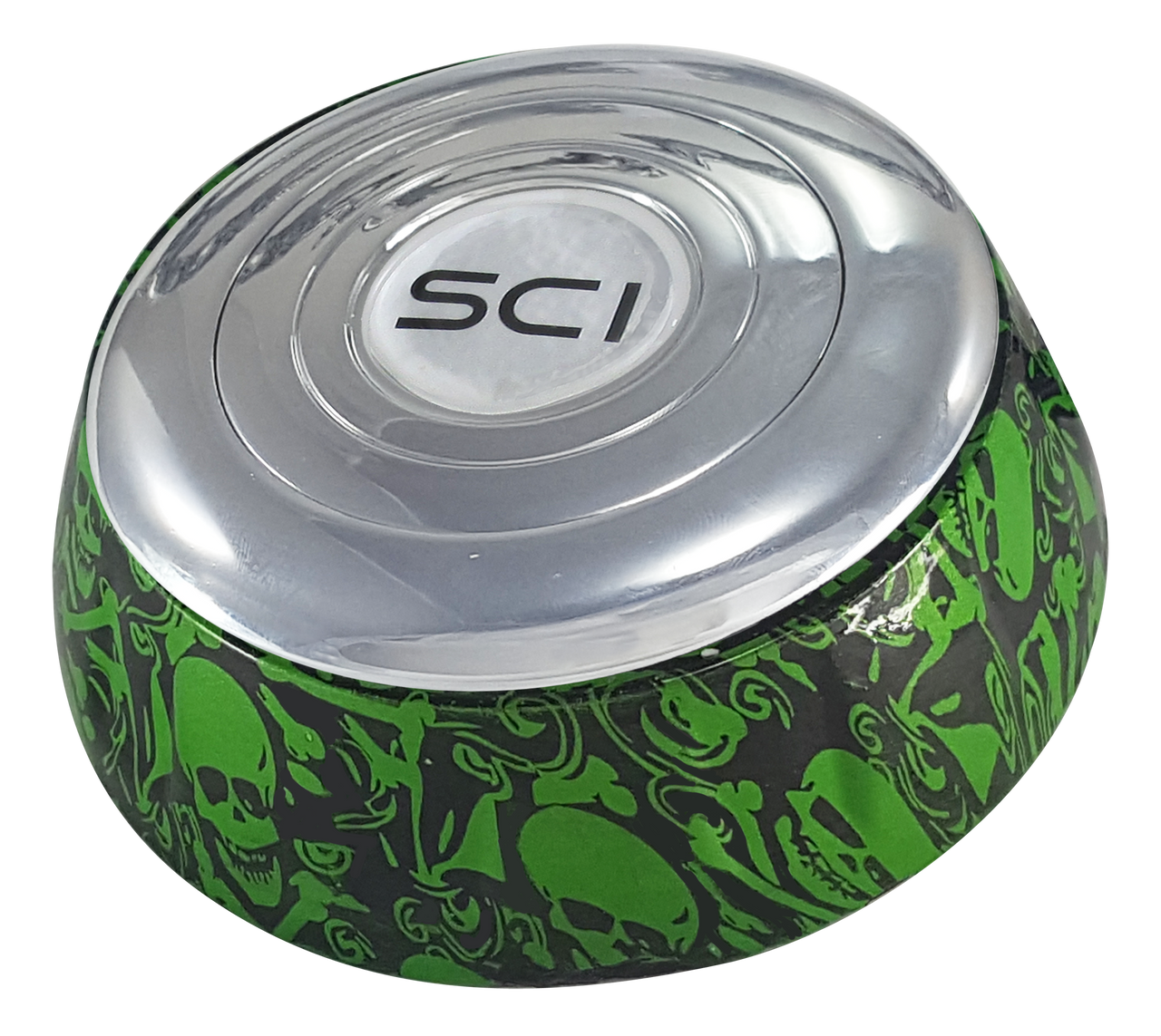 Skulls Green - Matching Bezel