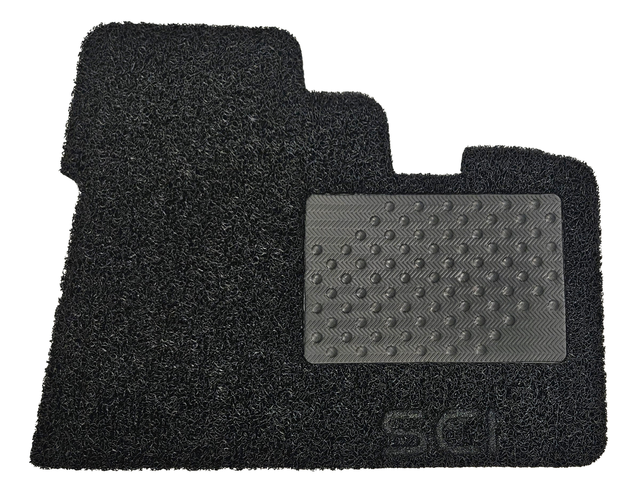 Peterbilt Floor Mat (2004 & Older) - Black with Logo - Thumbnail 2