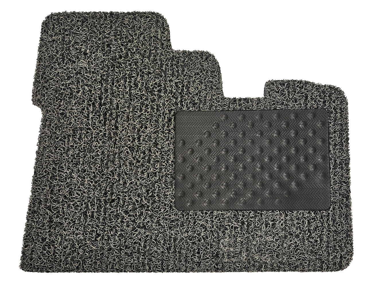 Peterbilt Floor Mat (2004 & Older) - Black/Grey with Logo - Thumbnail 2