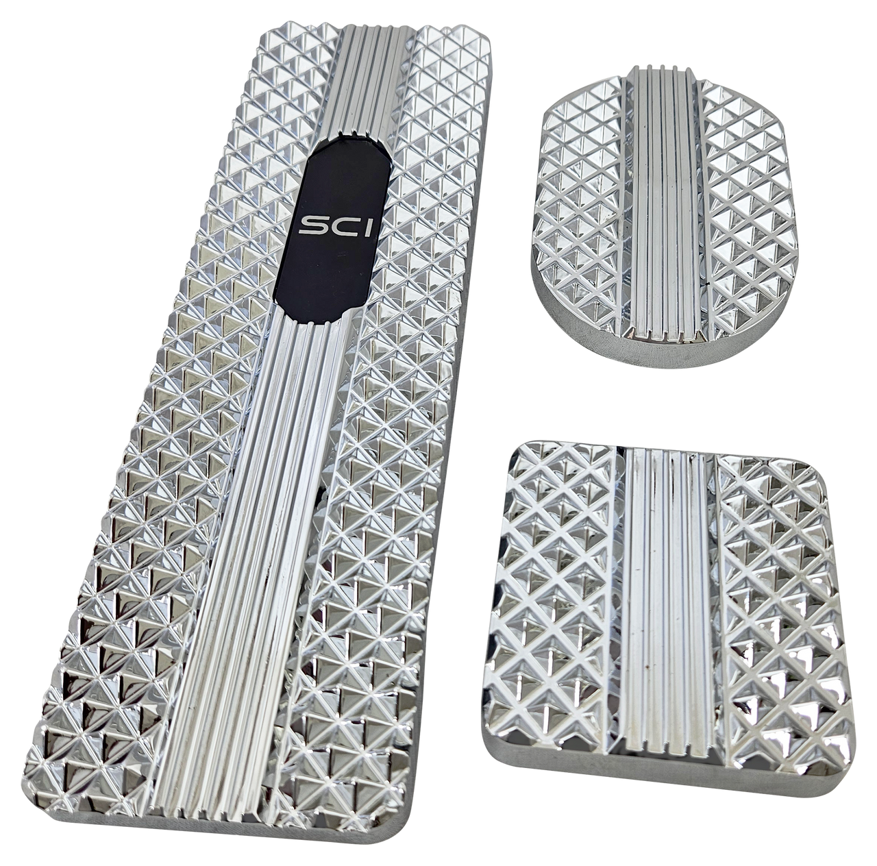 Diamond Billet Foot Pedal Set - Kenworth