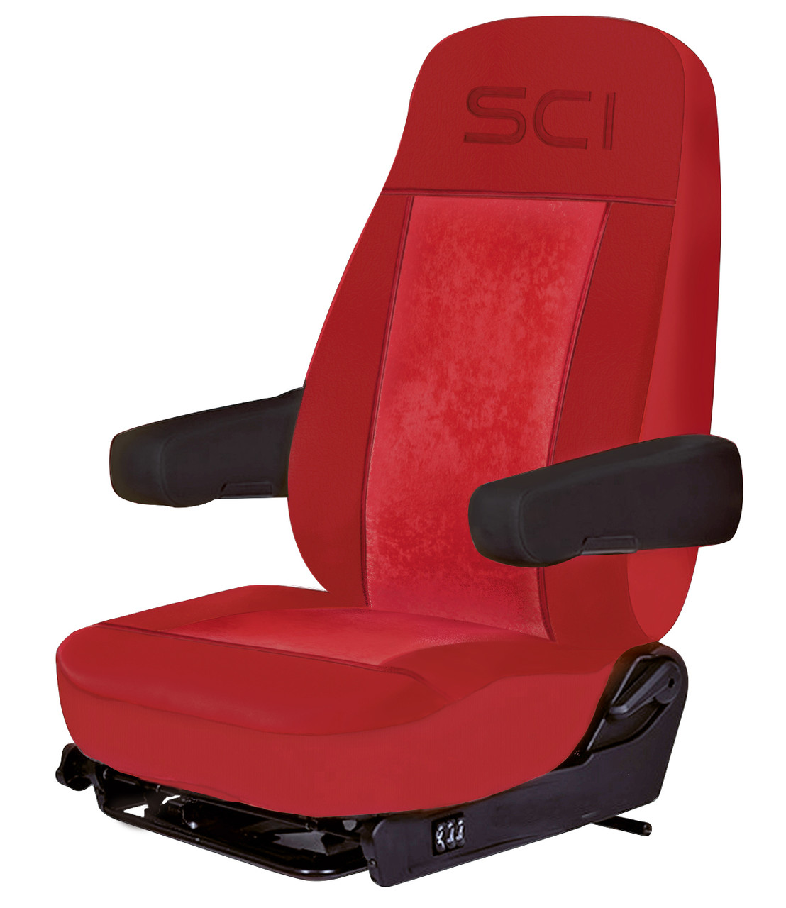 Universal Seat Cover - Red on Red
