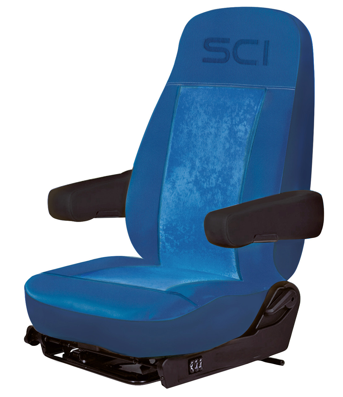 Universal Seat Cover - Blue on Blue