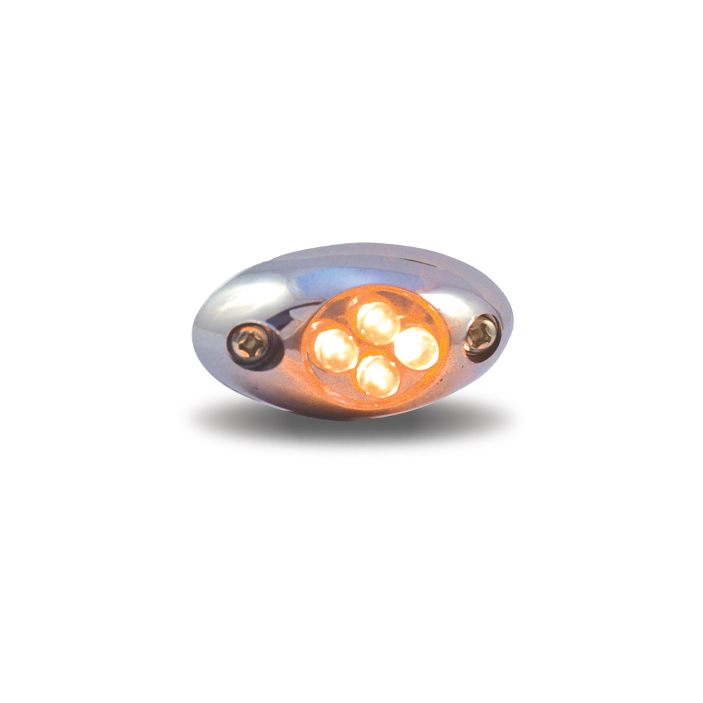 Amber LED Courtesy Light - 4 Diodes