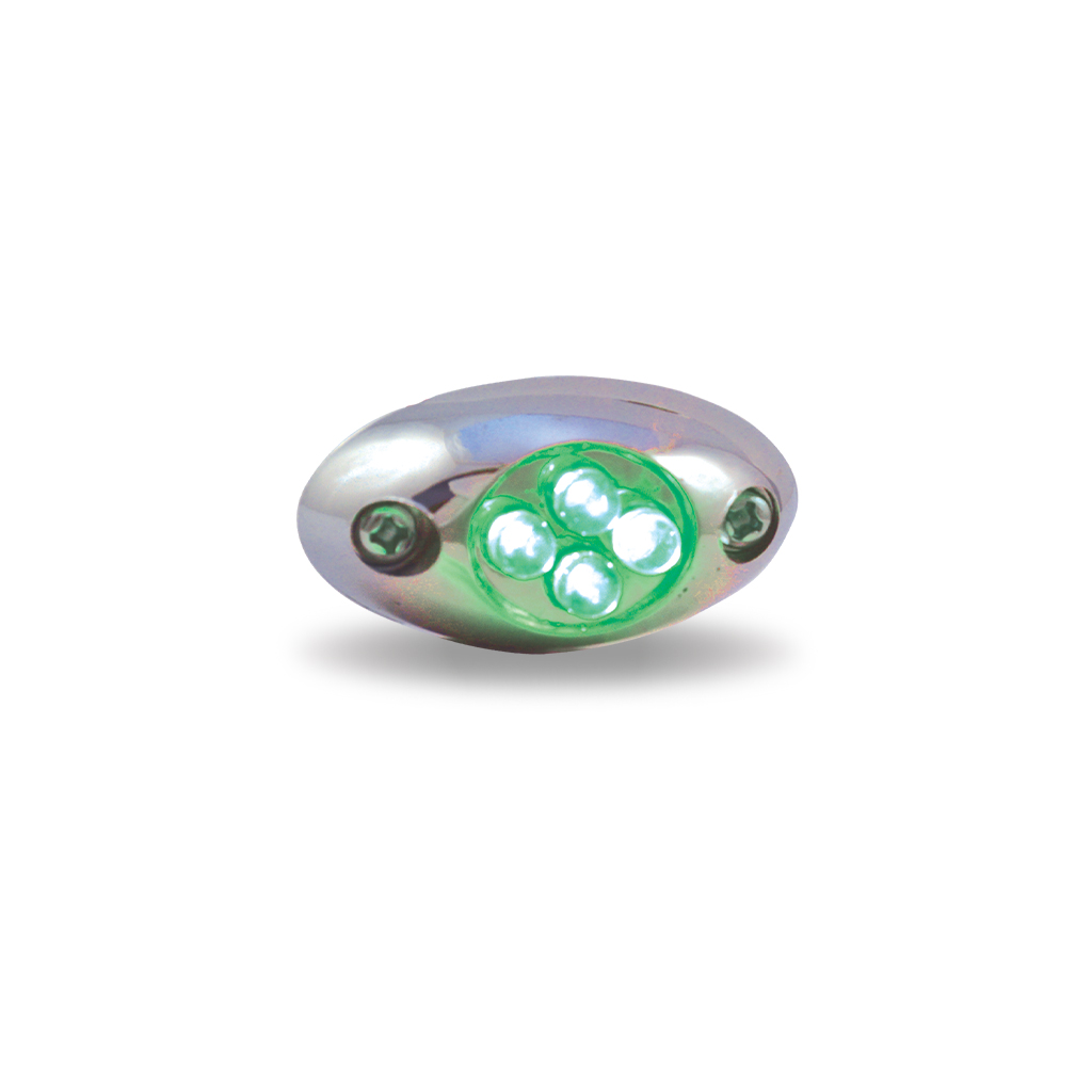 Green LED Courtesy Light - 4 Diodes