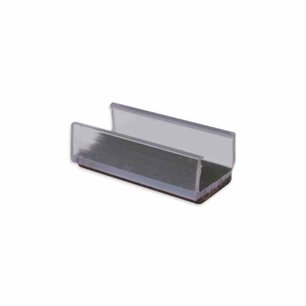 Clear Tube Clip with Double Sided 3M Tape