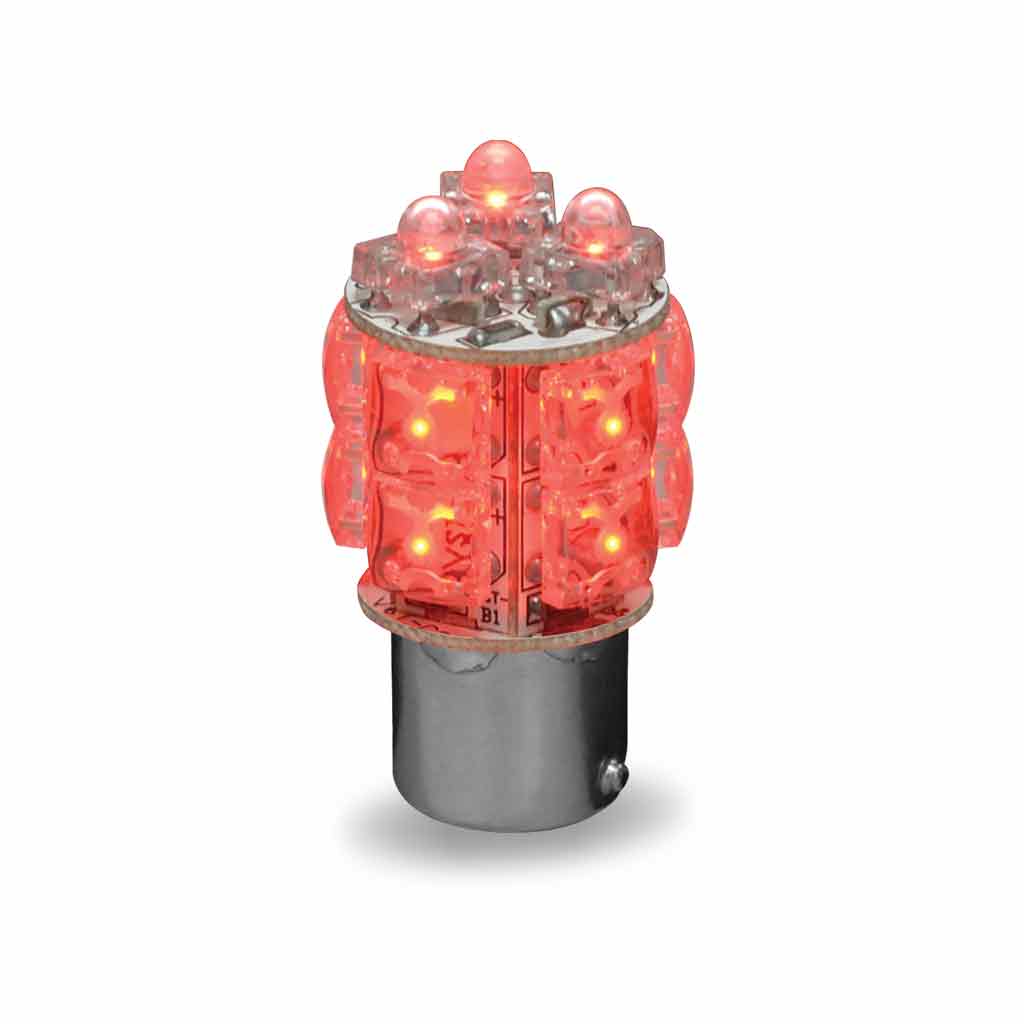 Red Replacement LED Bulb - Dual Function | 13 Diodes