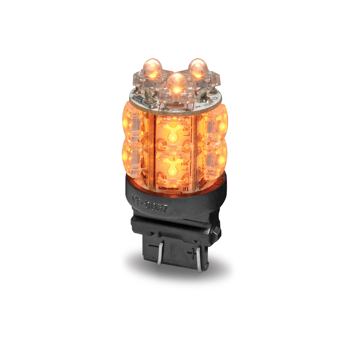 Amber 3157 Replacement LED Bulb - Single Function | 13 Diodes