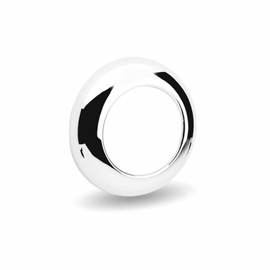 2" Round Light Bezel - Twist On | Chrome ABS Plastic