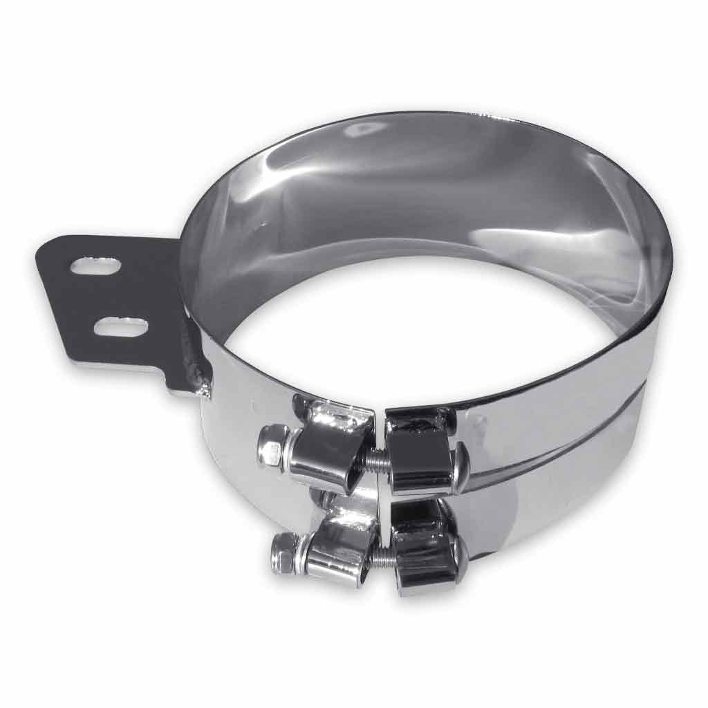 6" Wide Band Clamp - Angled Mounting Plate