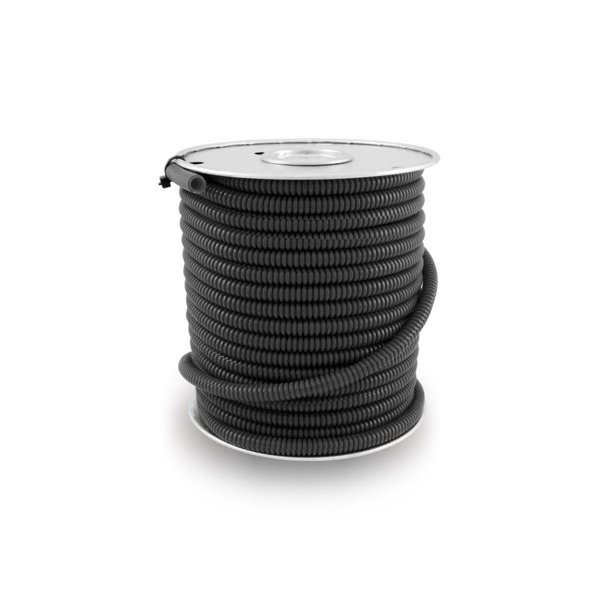 1/4" Split Loom - Black | 100 ft. Spool
