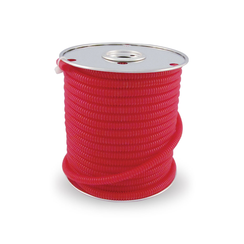 1/4" Split Loom - Red | 100 ft. Spool