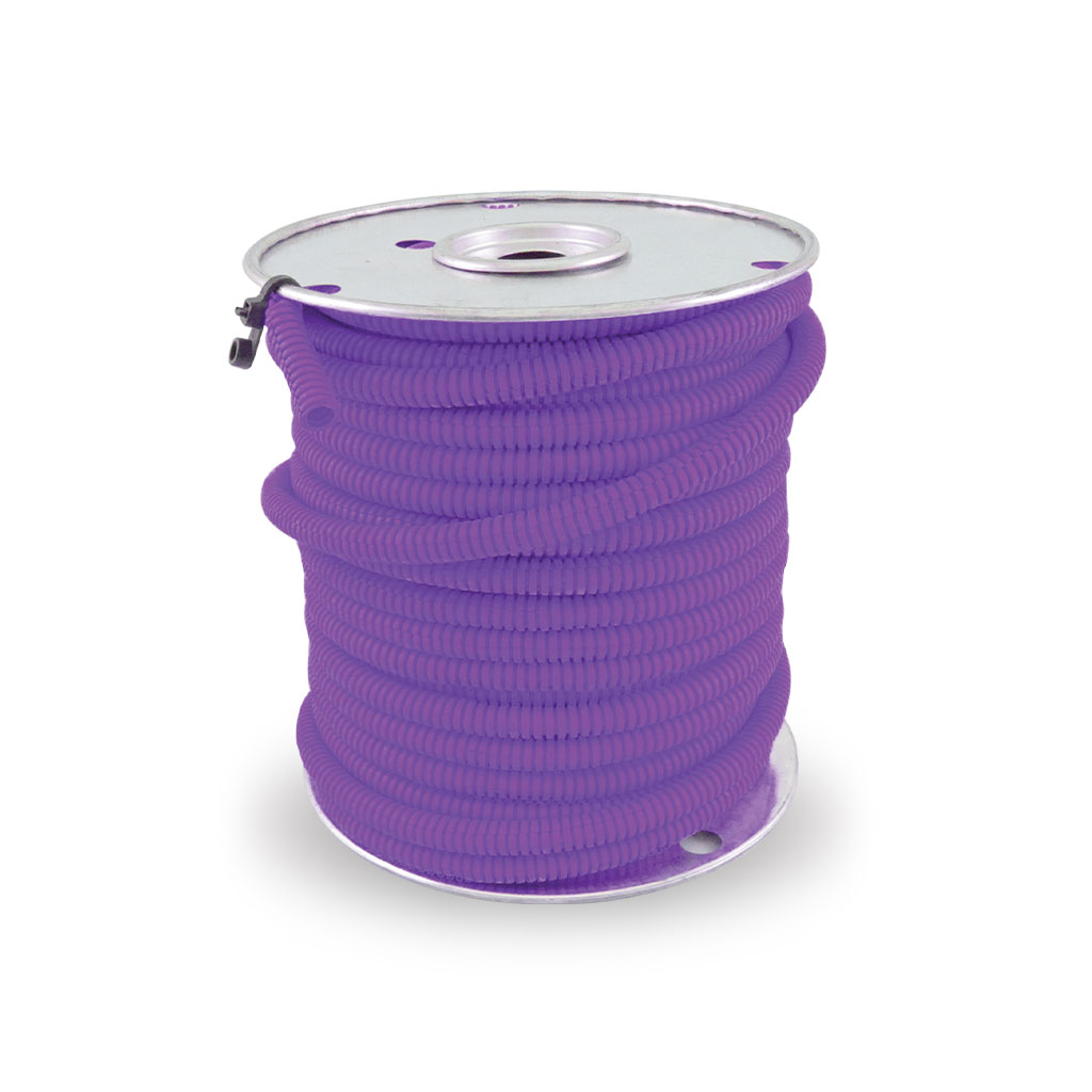3/8" Split Loom - Purple | 100 ft. Spool