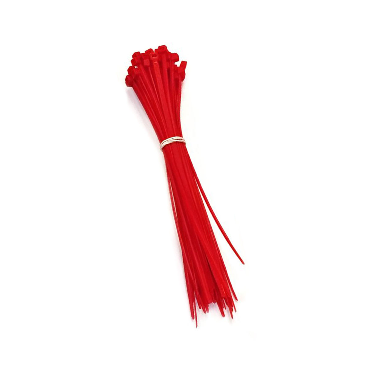 7.5" Nylon Wire Ties - Red | 100 Pack